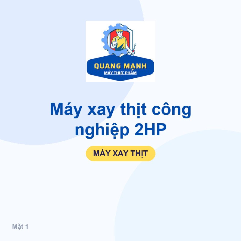 Máy xay thịt công nghiệp 2HP