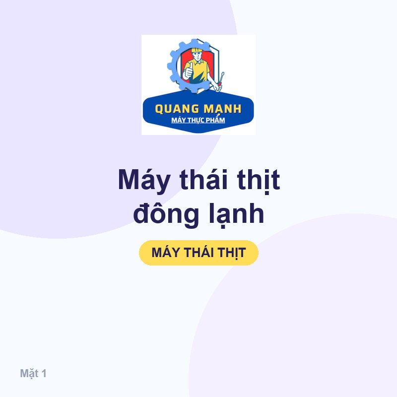 Máy thái thịt đông lạnh