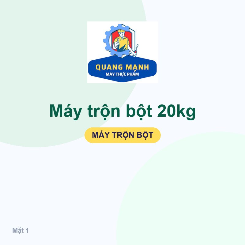 Máy trộn bột 20kg