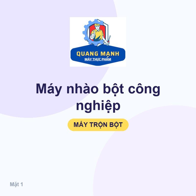 Máy nhào bột công nghiệp