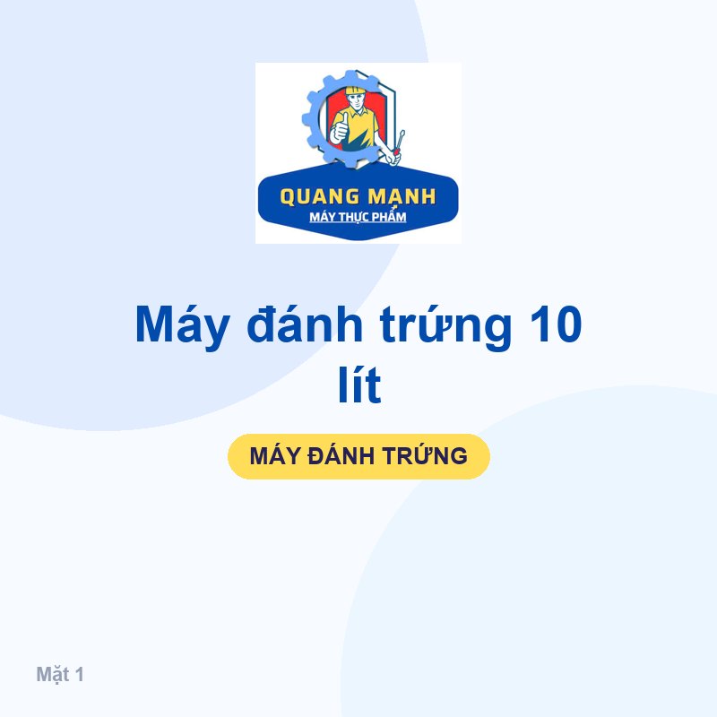 Máy đánh trứng 10 lít