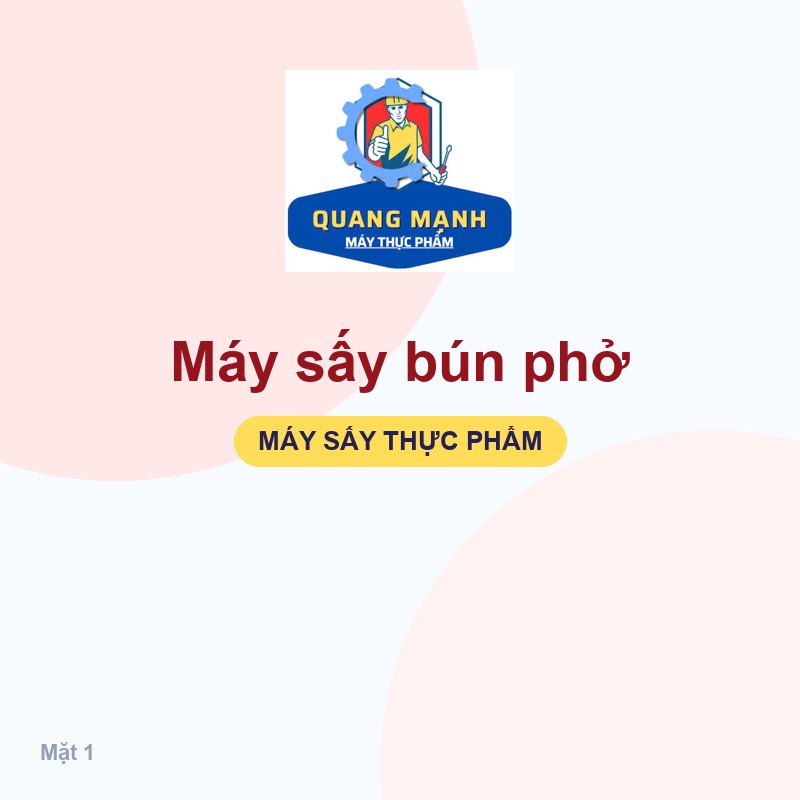 Máy sấy bún phở