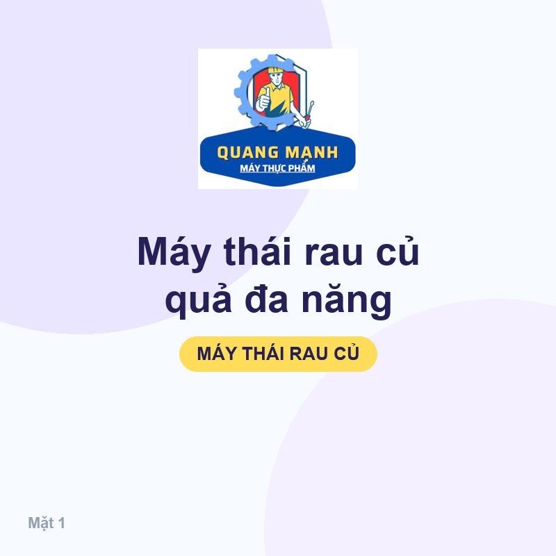 Máy thái rau củ quả đa năng