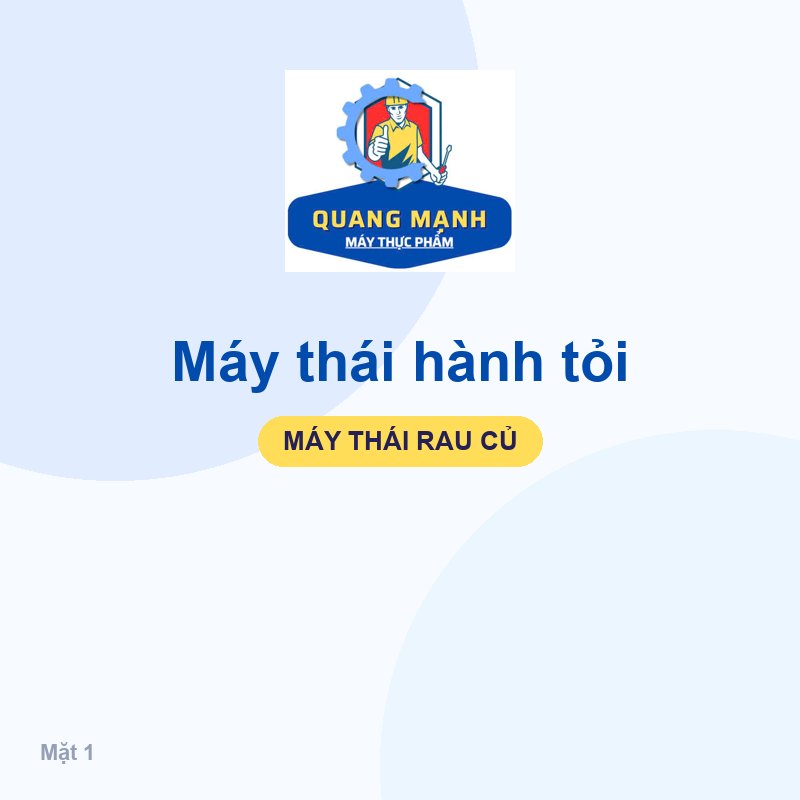 Máy thái hành tỏi