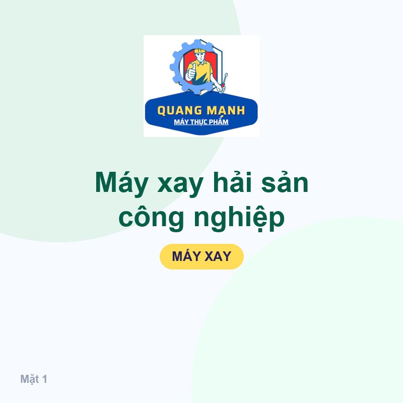 Máy xay hải sản công nghiệp