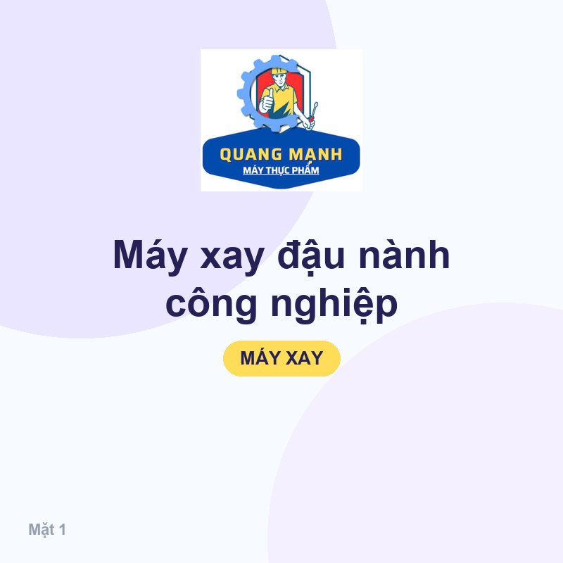Máy xay đậu nành công nghiệp