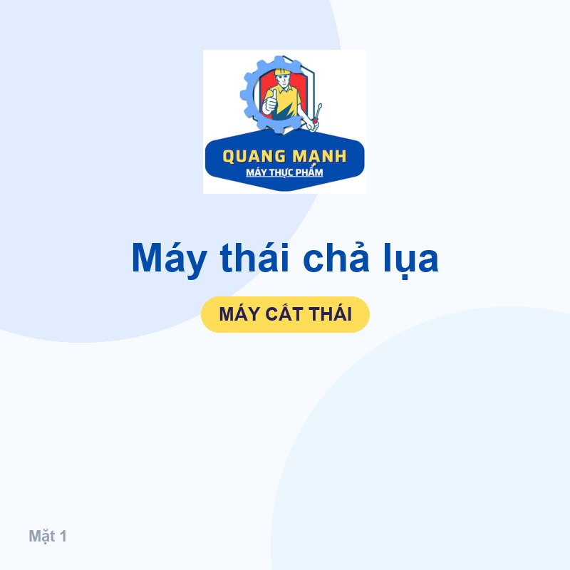 Máy thái chả lụa