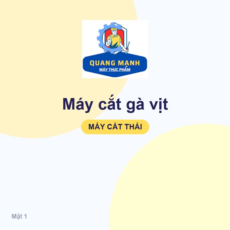Máy cắt gà vịt
