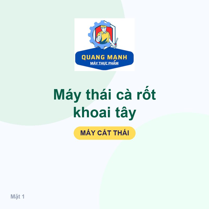 Máy thái cà rốt khoai tây