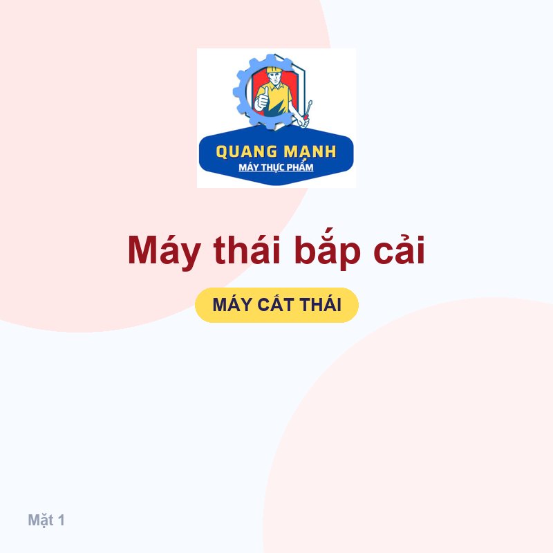 Máy thái bắp cải