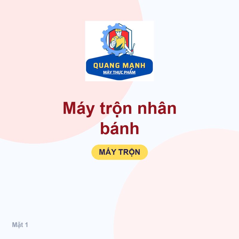 Máy trộn nhân bánh