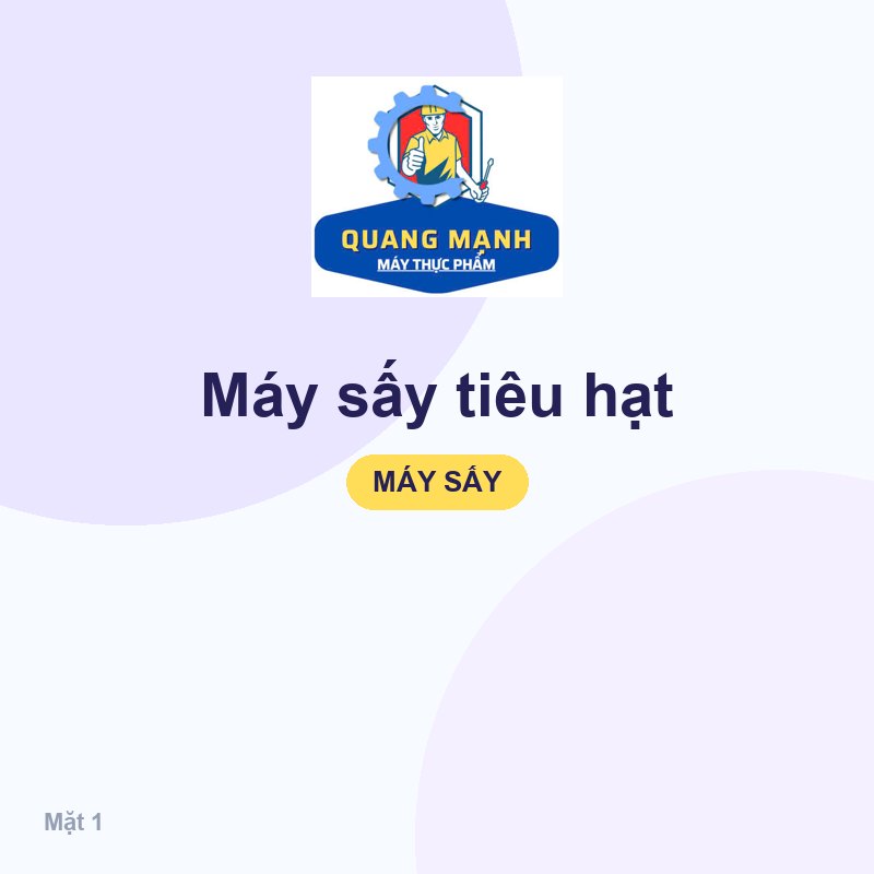 Máy sấy tiêu hạt