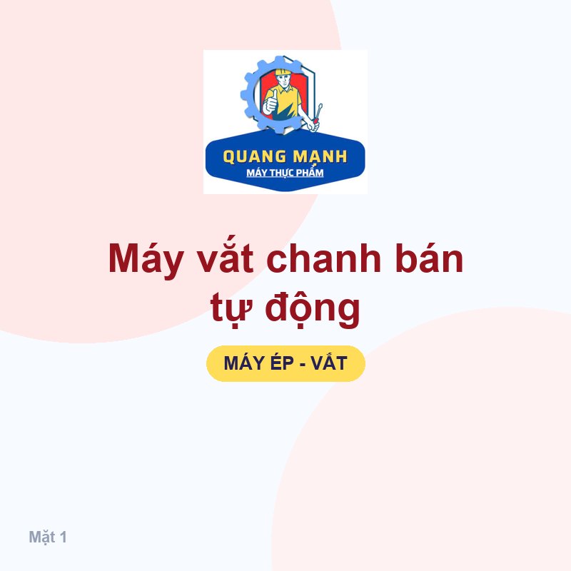 Máy vắt chanh bán tự động
