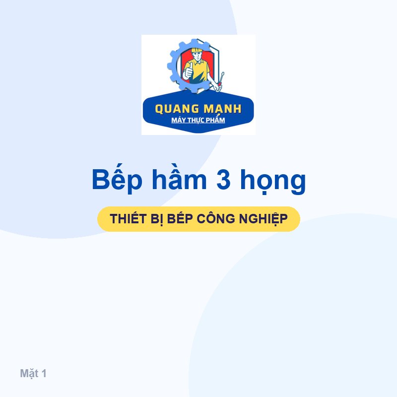 Bếp hầm 3 họng