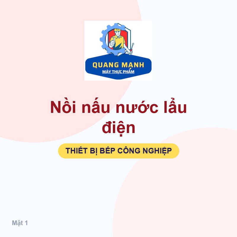 Nồi nấu nước lẩu điện