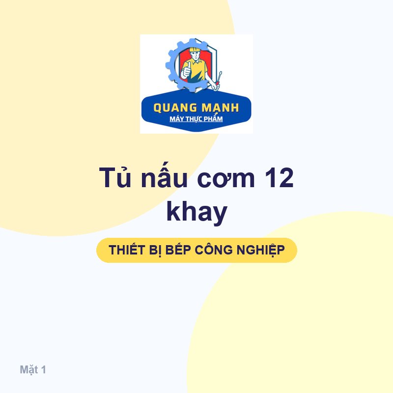Tủ nấu cơm 12 khay