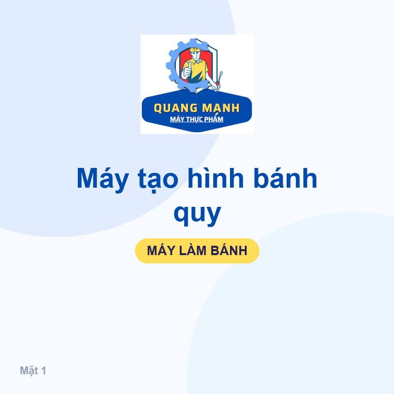 Máy tạo hình bánh quy