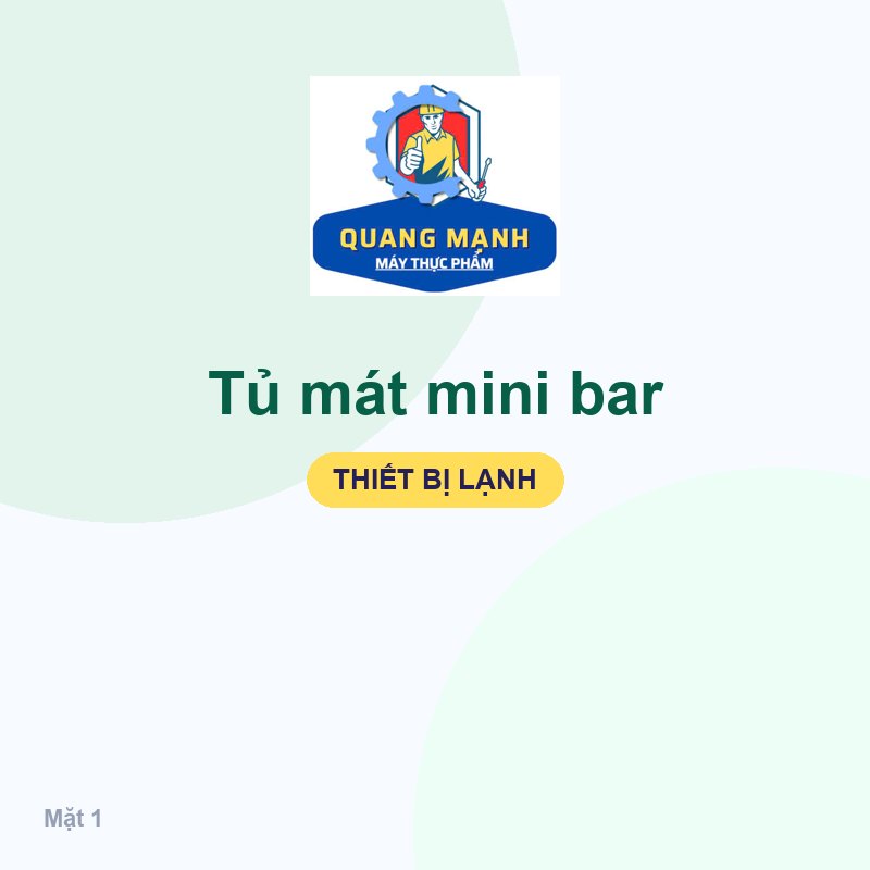Tủ mát mini bar