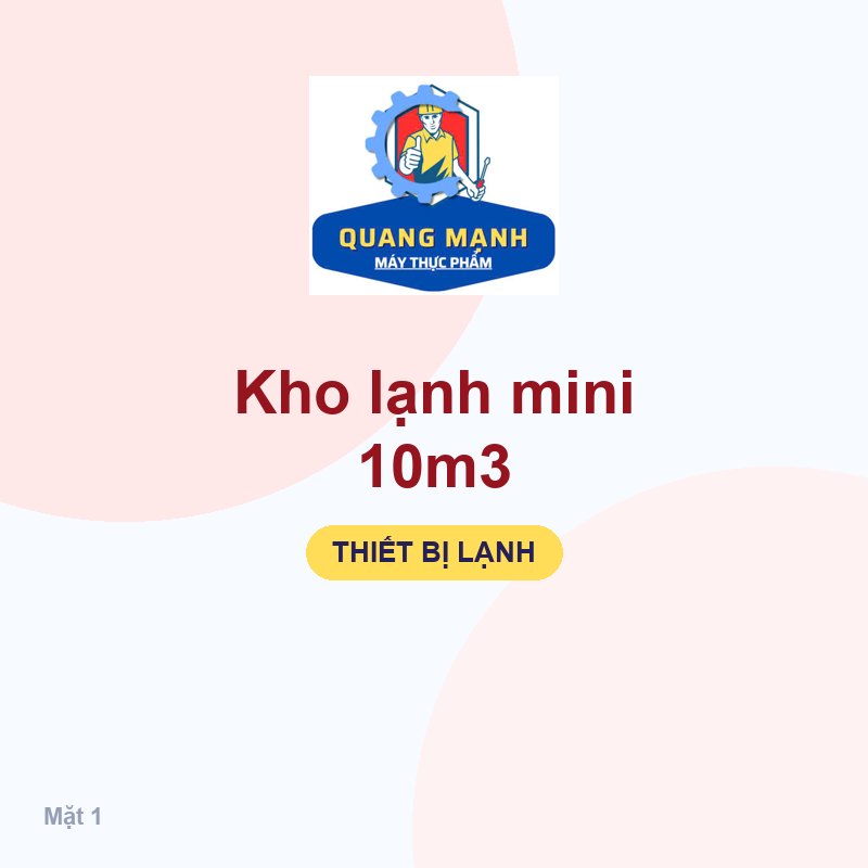 Kho lạnh mini 10m3