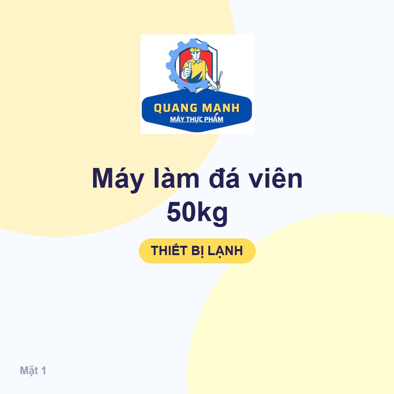 Máy làm đá viên 50kg