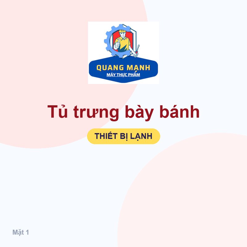 Tủ trưng bày bánh