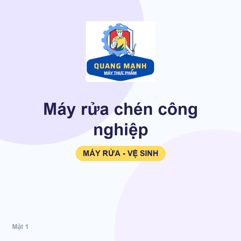 Máy rửa chén công nghiệp