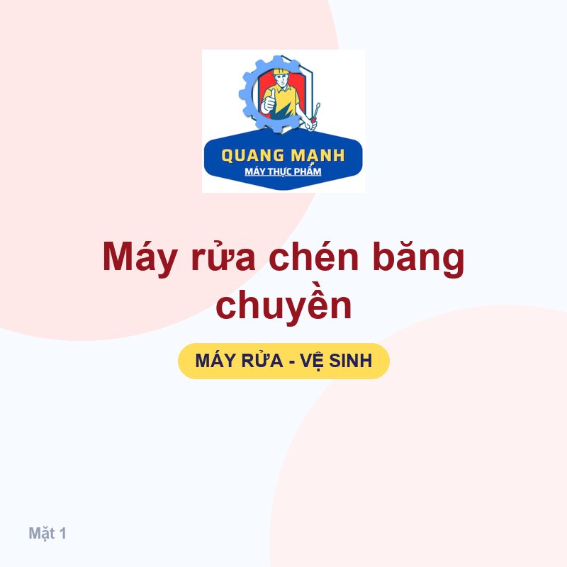 Máy rửa chén băng chuyền