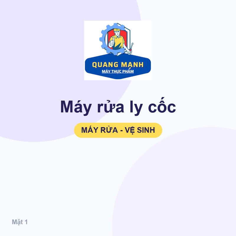 Máy rửa ly cốc