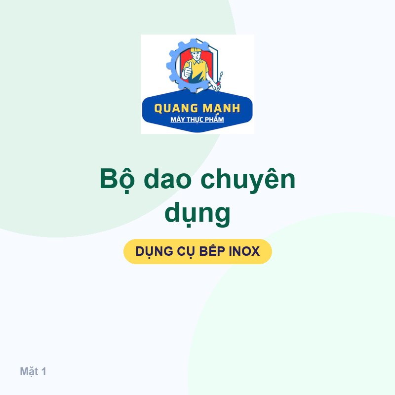 Bộ dao chuyên dụng