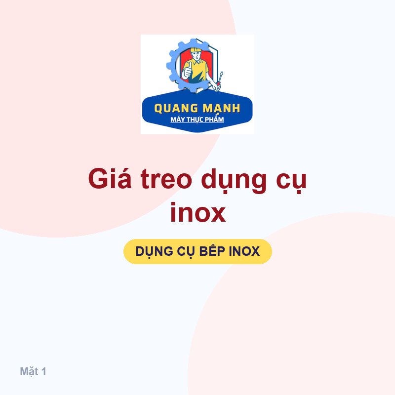 Giá treo dụng cụ inox