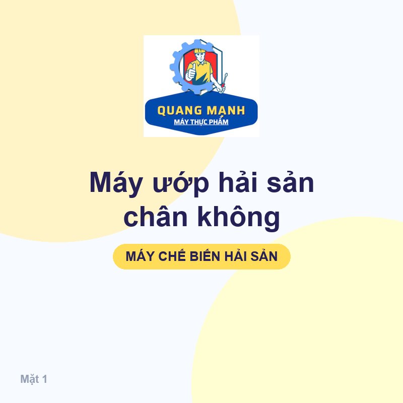 Máy ướp hải sản chân không
