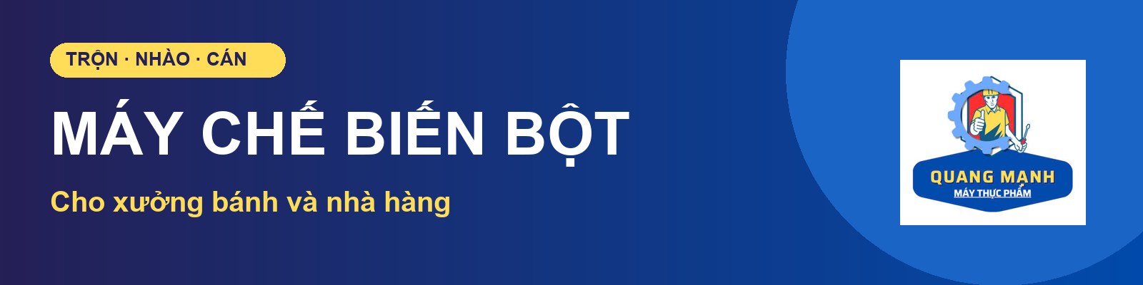 Máy chế biến bột