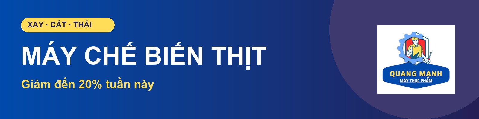 Máy chế biến thịt